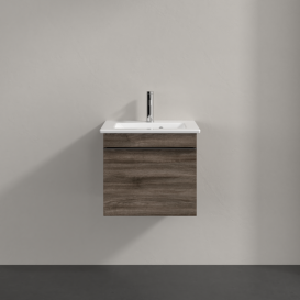 Тумба под раковину Villeroy & Boch Venticello 46,6х42,5 см ДСП каменный дуб/ручка хром A93101RK