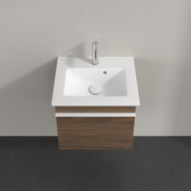 Тумба под раковину Villeroy & Boch Venticello 46,6х42,5 см ДСП дуб аризона/ручка алюминий белый A93102VH