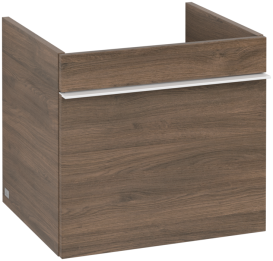 Тумба под раковину Villeroy & Boch Venticello 46,6х42,5 см ДСП дуб аризона/ручка алюминий белый A93102VH