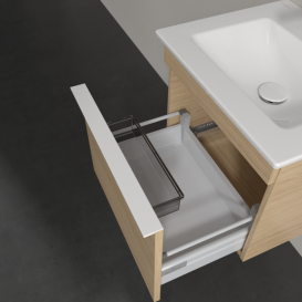 Тумба под раковину Villeroy & Boch Venticello 46,6х42,5 см ДСП северный дуб/ручка алюминий белый A93102VJ