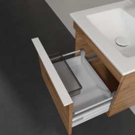 Тумба под раковину Villeroy & Boch Venticello 46,6х42,5 см ДСП дуб канзас/ручка алюминий белый A93102RH