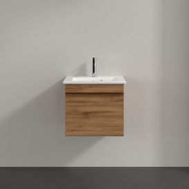 Тумба под раковину Villeroy & Boch Venticello 46,6х42,5 см ДСП дуб канзас/ручка медь A93105RH