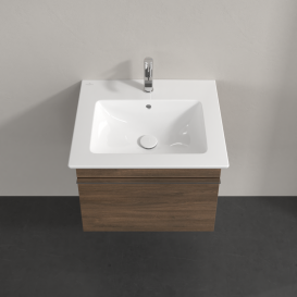 Тумба под раковину Villeroy & Boch Venticello 55,3х50,2 см ДСП дуб аризона/ручка хром A93201VH