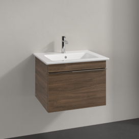 Тумба под раковину Villeroy & Boch Venticello 55,3х50,2 см ДСП дуб аризона/ручка хром A93201VH