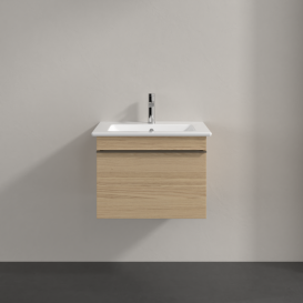 Тумба под раковину Villeroy & Boch Venticello 55,3х50,2 см ДСП северный дуб/ручка хром A93201VJ