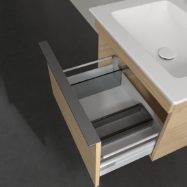 Тумба под раковину Villeroy & Boch Venticello 55,3х50,2 см ДСП северный дуб/ручка хром A93201VJ