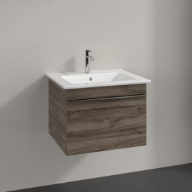 Тумба под раковину Villeroy & Boch Venticello 55,3х50,2 см ДСП каменный дуб/ручка хром A93201RK