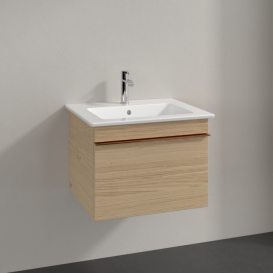 Тумба под раковину Villeroy & Boch Venticello 55,3х50,2 см ДСП северный дуб/ручка медь A93205VJ