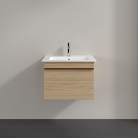 Тумба под раковину Villeroy & Boch Venticello 55,3х50,2 см ДСП северный дуб/ручка медь A93205VJ