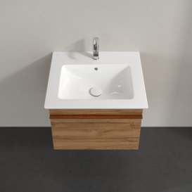 Тумба под раковину Villeroy & Boch Venticello 55,3х50,2 см ДСП дуб канзас/ручка медь A93205RH