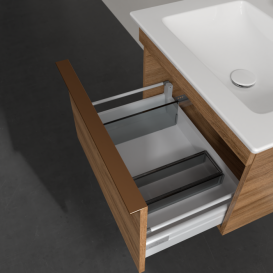 Тумба под раковину Villeroy & Boch Venticello 55,3х50,2 см ДСП дуб канзас/ручка медь A93205RH