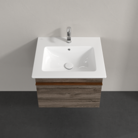 Тумба под раковину Villeroy & Boch Venticello 55,3х50,2 см ДСП каменный дуб/ручка медь A93205RK