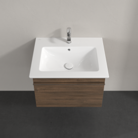 Тумба под раковину Villeroy & Boch Venticello 60,3х50,2 см ДСП дуб аризона/ручка хром A93301VH