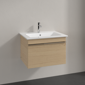 Тумба під раковину Villeroy & Boch Venticello 60,3х50,2 см ДСП північний дуб/ручка хром A93301VJ