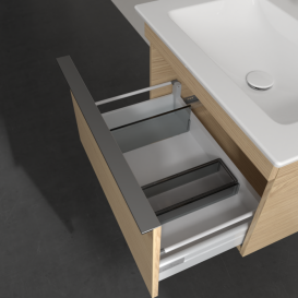 Тумба під раковину Villeroy & Boch Venticello 60,3х50,2 см ДСП північний дуб/ручка хром A93301VJ