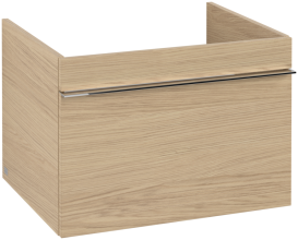 Тумба під раковину Villeroy & Boch Venticello 60,3х50,2 см ДСП північний дуб/ручка хром A93301VJ