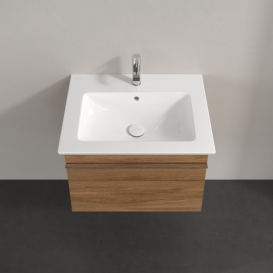 Тумба под раковину Villeroy & Boch Venticello 60,3х50,2 см ДСП дуб канзас/ручка хром A93301RH