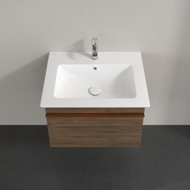 Тумба під раковину Villeroy & Boch Venticello 60,3х50,2 см ДСП дуб аризона/ручка мідь A93305VH