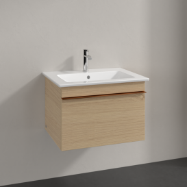 Тумба под раковину Villeroy & Boch Venticello 60,3х50,2 см ДСП северный дуб/ручка медь A93305VJ
