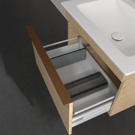 Тумба под раковину Villeroy & Boch Venticello 60,3х50,2 см ДСП северный дуб/ручка медь A93305VJ