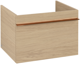 Тумба под раковину Villeroy & Boch Venticello 60,3х50,2 см ДСП северный дуб/ручка медь A93305VJ