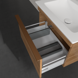 Тумба под раковину Villeroy & Boch Venticello 60,3х50,2 см ДСП дуб канзас/ручка медь A93305RH