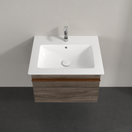 Тумба под раковину Villeroy & Boch Venticello 60,3х50,2 см ДСП каменный дуб/ручка медь A93305RK