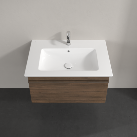 Тумба под раковину Villeroy & Boch Venticello 75,3х50,2 см ДСП дуб аризона/ручка хром A93401VH