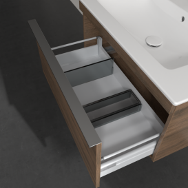 Тумба под раковину Villeroy & Boch Venticello 75,3х50,2 см ДСП дуб аризона/ручка хром A93401VH