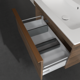 Тумба под раковину Villeroy & Boch Venticello 75,3х50,2 см ДСП дуб аризона/ручка медь A93405VH