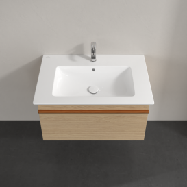 Тумба под раковину Villeroy & Boch Venticello 75,3х50,2 см ДСП северный дуб/ручка медь A93405VJ