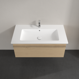 Тумба під раковину Villeroy & Boch Venticello 95,3х50,2 см ДСП північний дуб/ручка хром A93501VJ