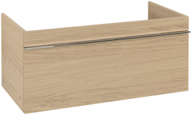 Тумба під раковину Villeroy & Boch Venticello 95,3х50,2 см ДСП північний дуб/ручка хром A93501VJ