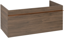 Тумба под раковину Villeroy & Boch Venticello 95,3х50,2 см ДСП дуб аризона/ручка медь A93505VH
