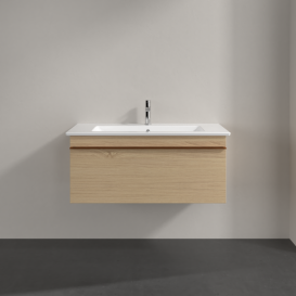 Тумба под раковину Villeroy & Boch Venticello 95,3х50,2 см ДСП северный дуб/ручка медь A93505VJ