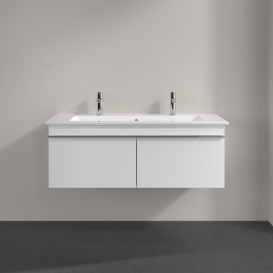 Тумба под раковину Villeroy & Boch Venticello 115,3х50,2 см ДСП/МДФ белый матовый/ручка хром A93801MS