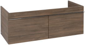 Тумба под раковину Villeroy & Boch Venticello 115,3х50,2 см ДСП дуб аризона/ручка хром A93801VH