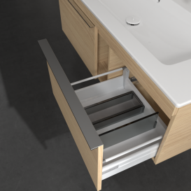 Тумба под раковину Villeroy & Boch Venticello 115,3х50,2 см ДСП северный дуб/ручка хром A93801VJ