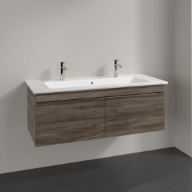 Тумба под раковину Villeroy & Boch Venticello 115,3х50,2 см ДСП каменный дуб/ручка хром A93801RK