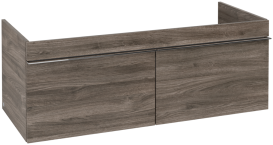 Тумба под раковину Villeroy & Boch Venticello 115,3х50,2 см ДСП каменный дуб/ручка хром A93801RK