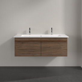 Тумба під раковину Villeroy & Boch Venticello 115,3х50,2 см ДСП дуб аризона/ручка мідь A93805VH