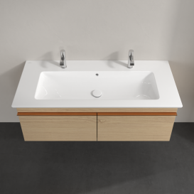 Тумба под раковину Villeroy & Boch Venticello 115,3х50,2 см ДСП северный дуб/ручка медь A93805VJ