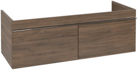Тумба под раковину Villeroy & Boch Venticello 125,3х50,2 см ДСП дуб аризона/ручка хром A93901VH