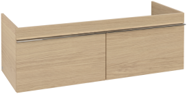 Тумба под раковину Villeroy & Boch Venticello 125,3х50,2 см ДСП северный дуб/ручка хром A93901VJ