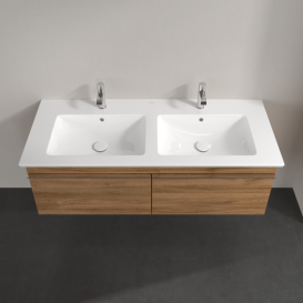 Тумба под раковину Villeroy & Boch Venticello 125,3х50,2 см ДСП дуб канзас/ручка хром A93901RH