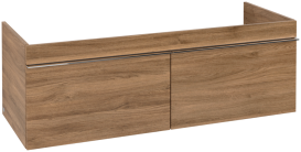 Тумба под раковину Villeroy & Boch Venticello 125,3х50,2 см ДСП дуб канзас/ручка хром A93901RH