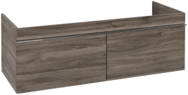 Тумба под раковину Villeroy & Boch Venticello 125,3х50,2 см ДСП каменный дуб/ручка хром A93901RK