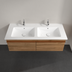 Тумба под раковину Villeroy & Boch Venticello 125,3х50,2 см ДСП дуб канзас/ручка медь A93905RH