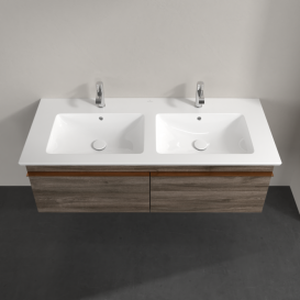 Тумба под раковину Villeroy & Boch Venticello 125,3х50,2 см ДСП каменный дуб/ручка медь A93905RK