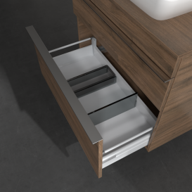 Тумба под раковину Villeroy & Boch Venticello 75,7х50,2 см ДСП дуб аризона/ручка хром A94001VH